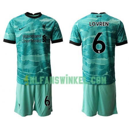 Liverpool Dejan Lovren 6 Uittenue 2020/21 - Kids